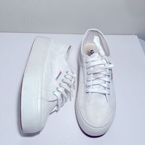 SuperGa 2” platform canvas sneakers